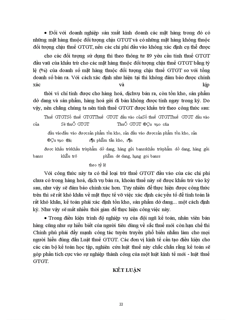 image for page Công tác tính và hạch toán thuế giá trị gia tăng trong việc vận dụng nó ở nước ta hiện nay