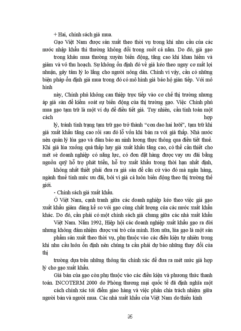 image for page Đẩy mạnh xuất khẩu gạo của Việt Nam theo quan điểm Marketing-mix