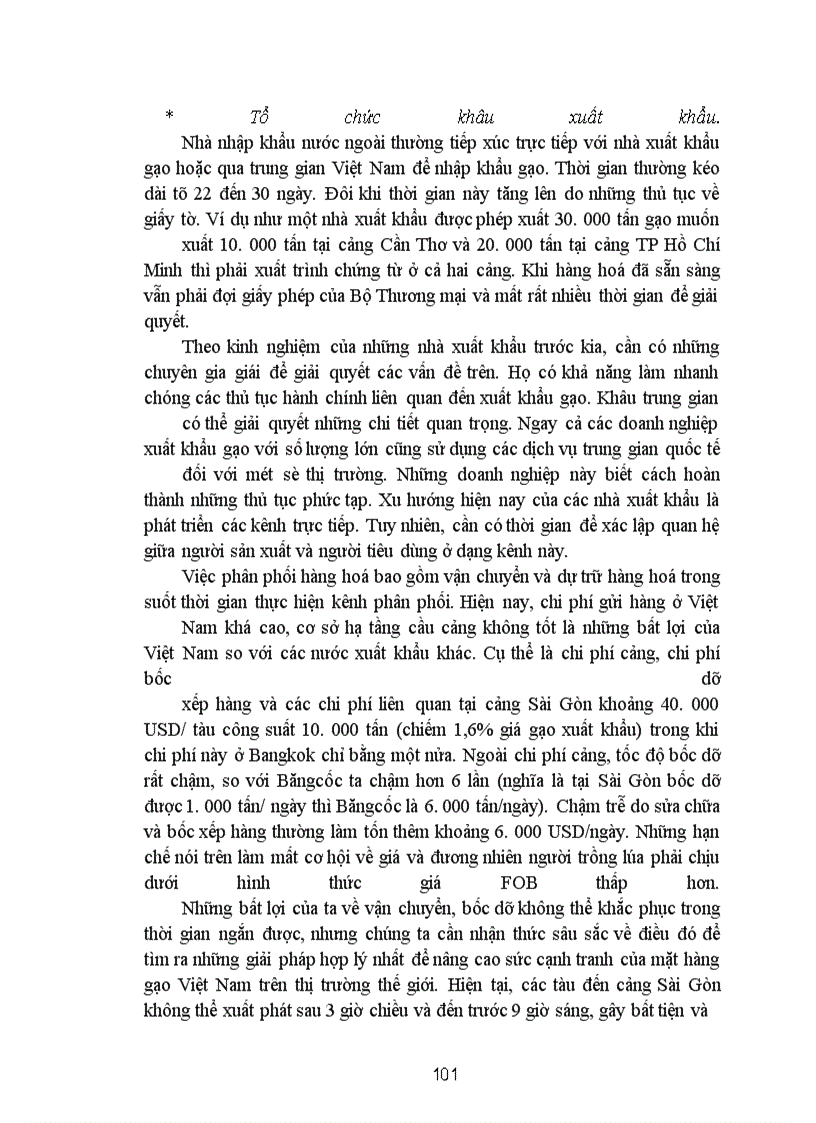 image for page Đẩy mạnh xuất khẩu gạo của Việt Nam theo quan điểm Marketing-mix