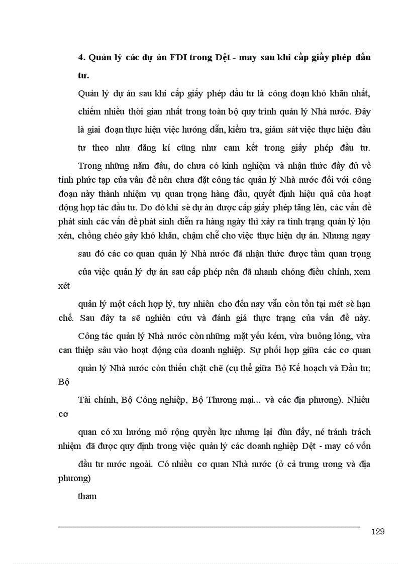 image for page Một số giải pháp nhằm nâng cao năng lực quản lý Nhà nước đối với hoạt động đầu tư trực tiếp nước ngoài trong lĩnh vực Dệt- may