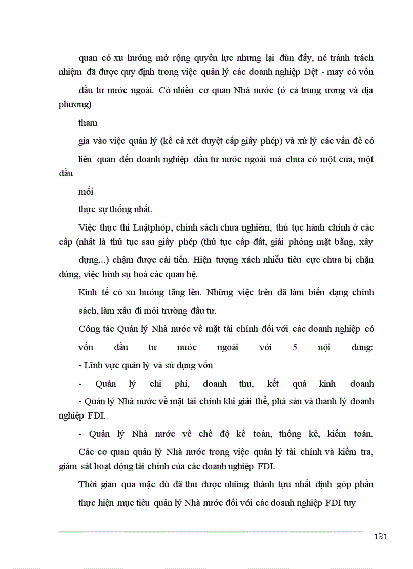 image for page Một số giải pháp nhằm nâng cao năng lực quản lý Nhà nước đối với hoạt động đầu tư trực tiếp nước ngoài trong lĩnh vực Dệt- may