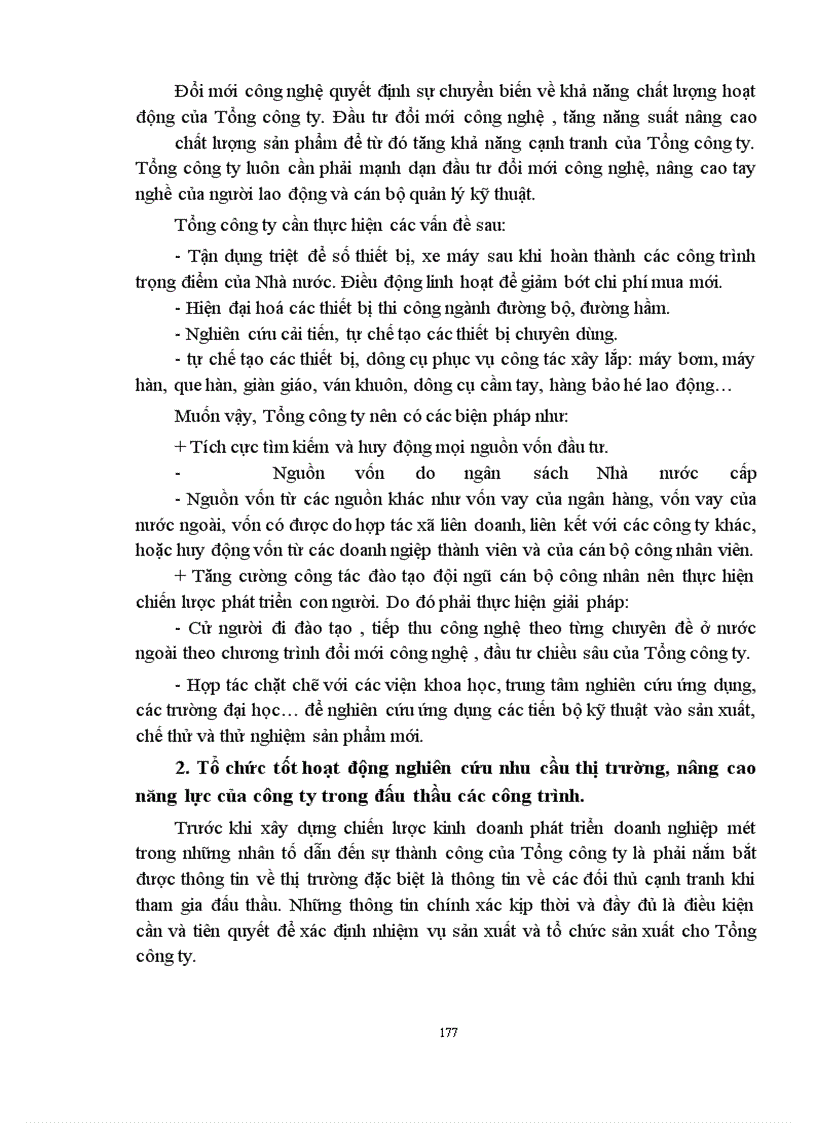 image for page Hoạch định chiến lược kinh doanh ở Tổng Công ty Xây dựng Sông Đà đến năm 2010