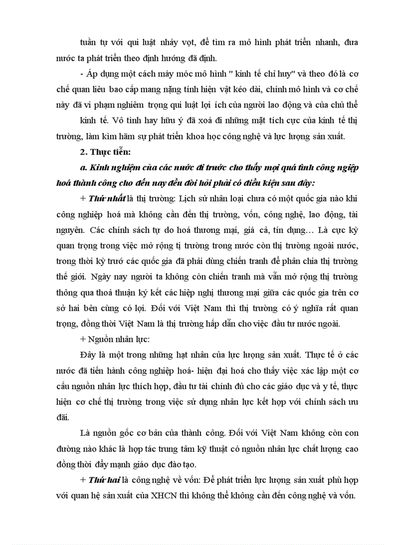 image for page Một số vấn để về thực tiễn và lý luận trong sự nghiệp công nghiệp hoá - hiện đại hoá ở Việt Nam