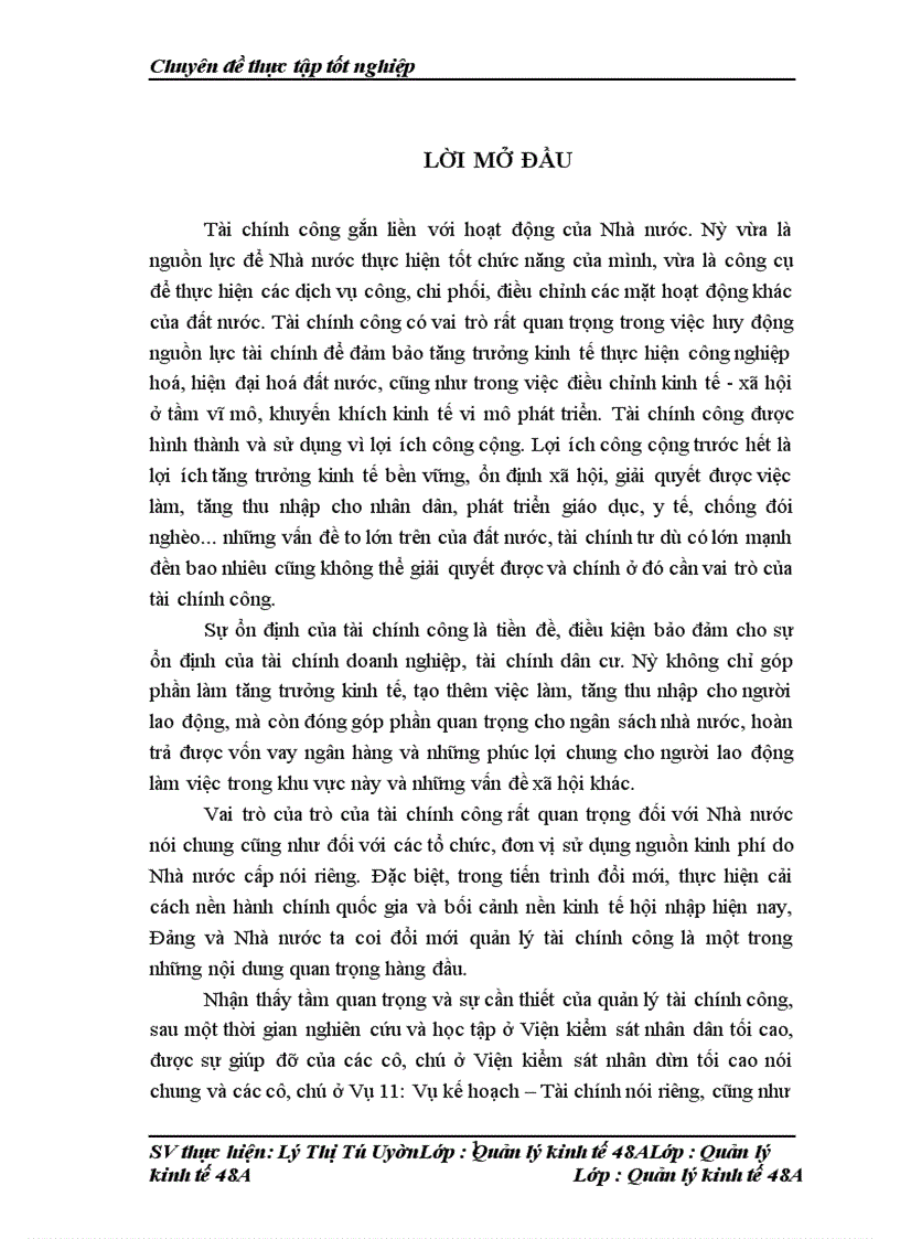 image for page Một số giải pháp nhằm hoàn thiện công tác quản lý tài chính của ngành Kiểm sát nhân dân