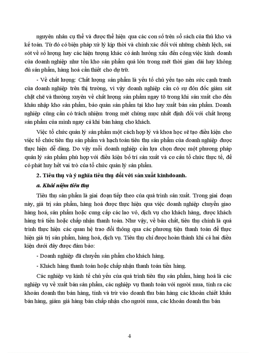 image for page Hạch toán tiêu thụ và xác định kết quả tiêu thụ sản phẩm