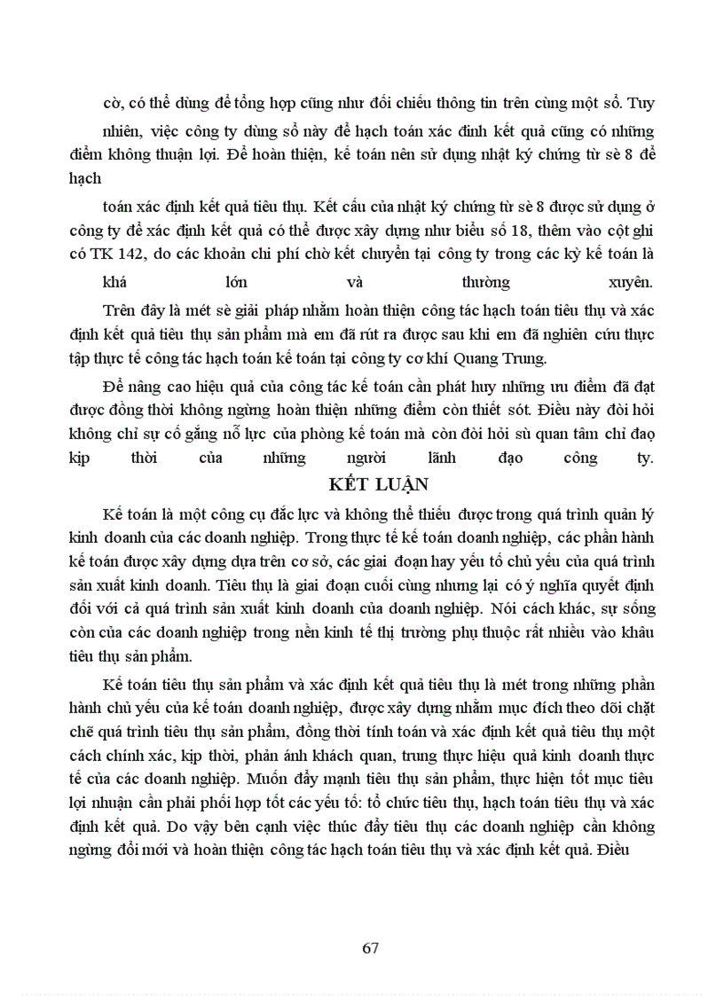 image for page Hạch toán tiêu thụ và xác định kết quả tiêu thụ sản phẩm