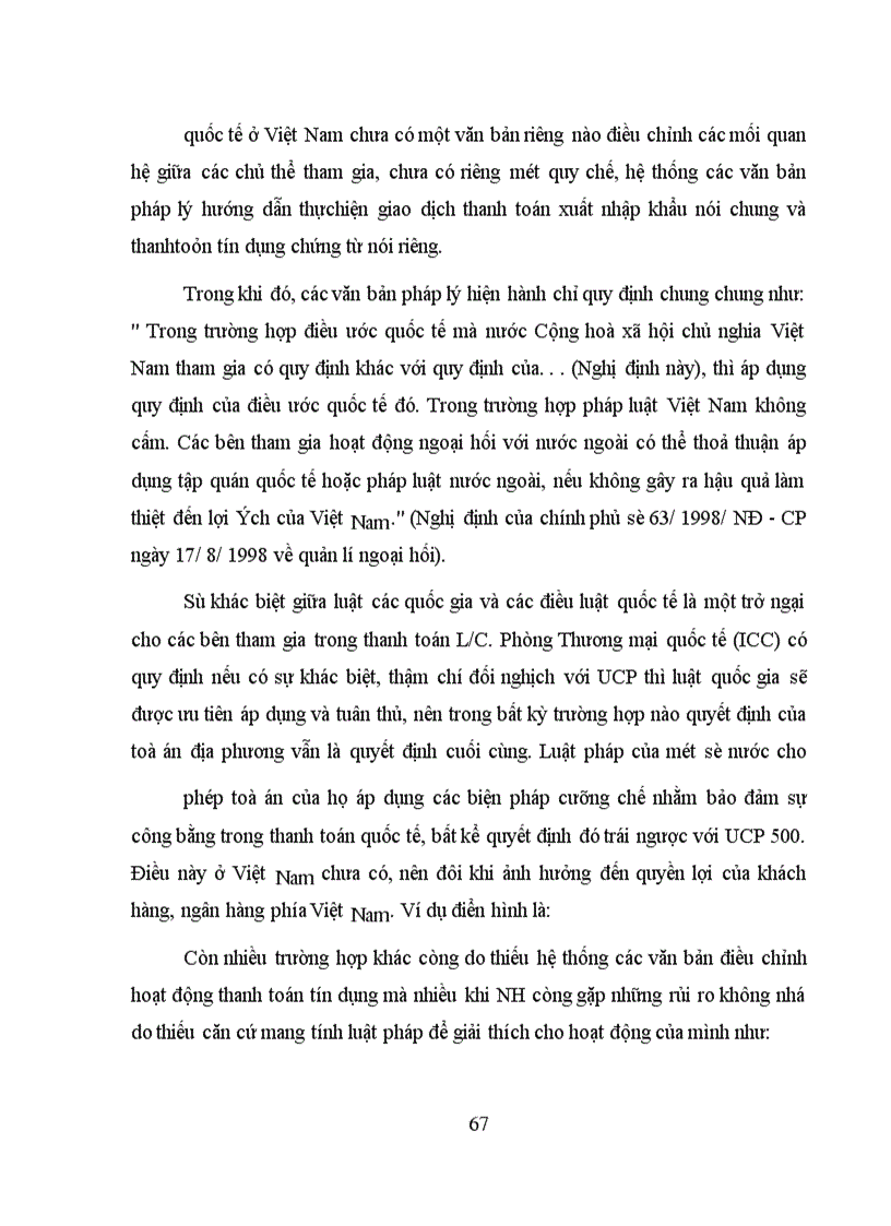 image for page Giải pháp hoàn thiện và phát triển hoạt động thanh toán quốc tế thông qua phương thức tín dụng chứng từ tại NHĐT&PT Hà Nội