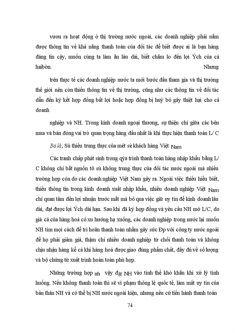 image for page Giải pháp hoàn thiện và phát triển hoạt động thanh toán quốc tế thông qua phương thức tín dụng chứng từ tại NHĐT&PT Hà Nội