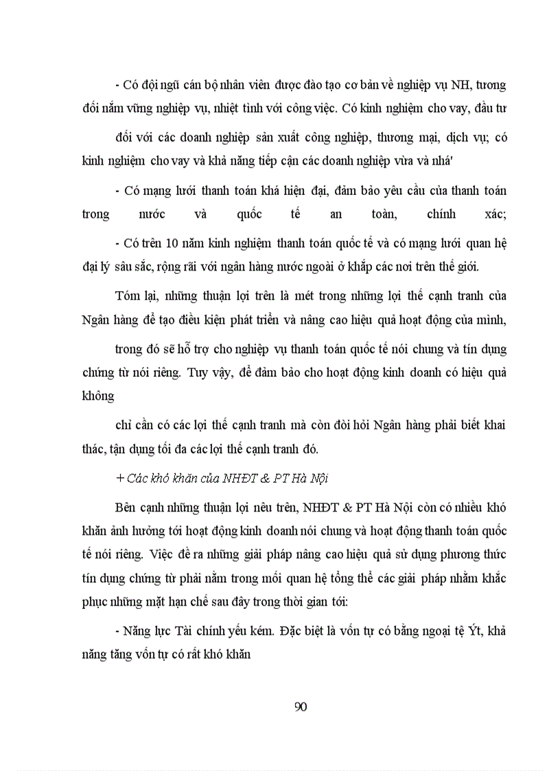 image for page Giải pháp hoàn thiện và phát triển hoạt động thanh toán quốc tế thông qua phương thức tín dụng chứng từ tại NHĐT&PT Hà Nội