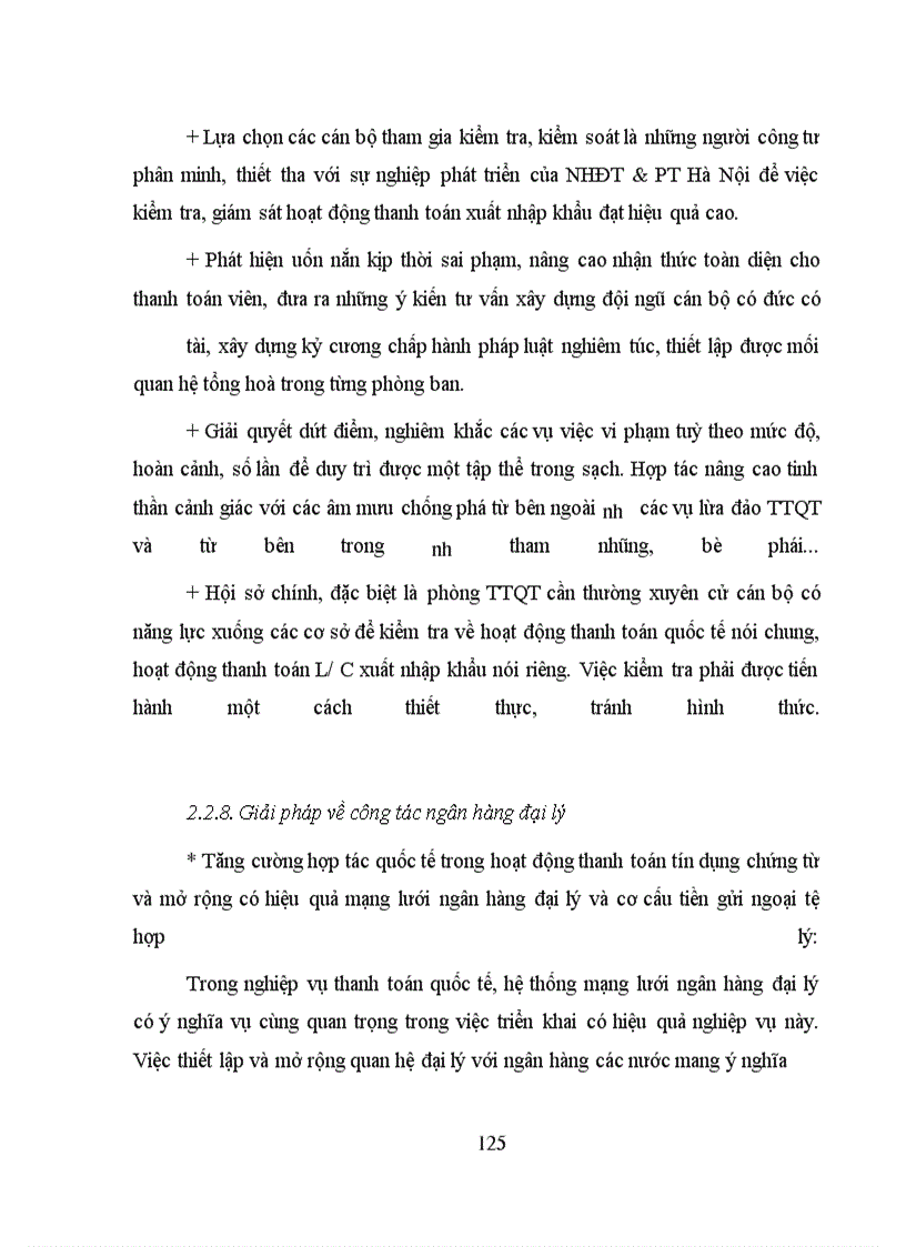 image for page Giải pháp hoàn thiện và phát triển hoạt động thanh toán quốc tế thông qua phương thức tín dụng chứng từ tại NHĐT&PT Hà Nội