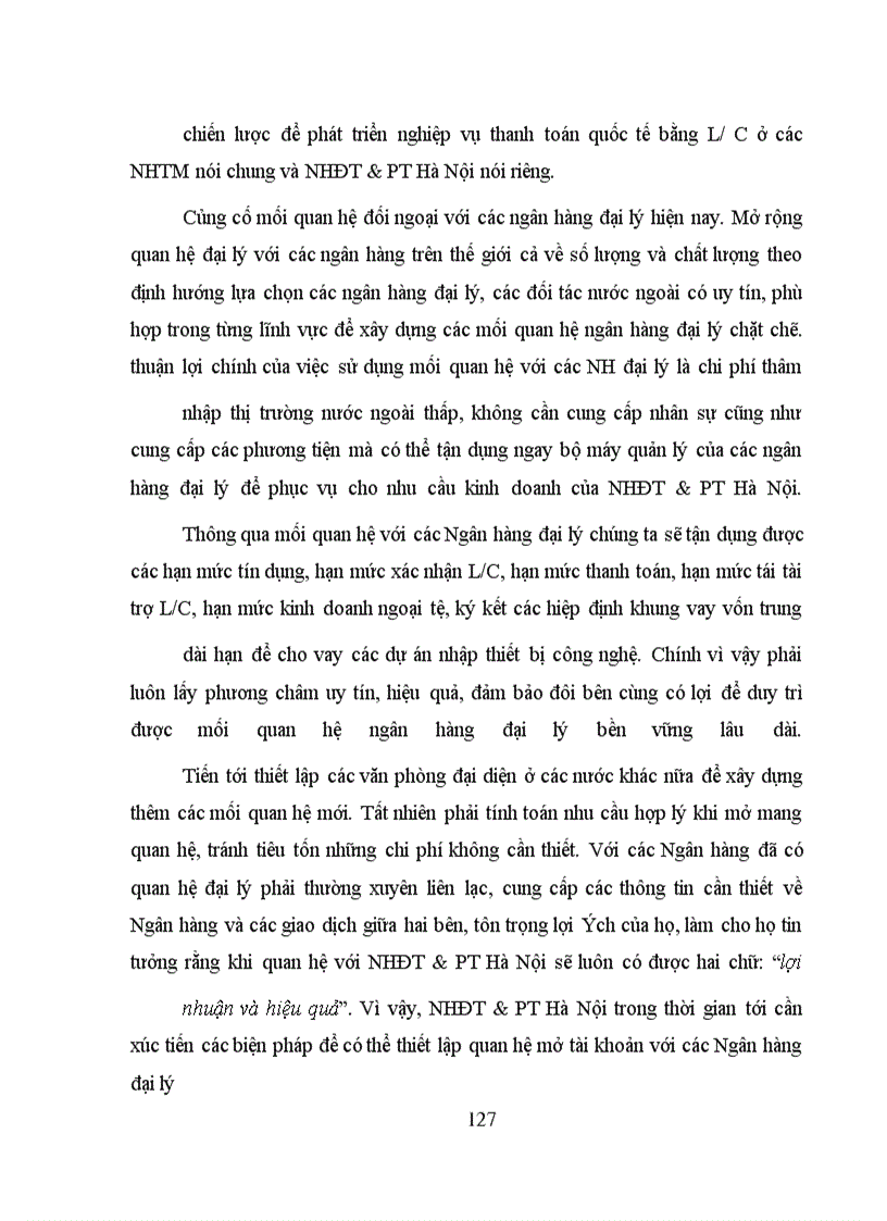 image for page Giải pháp hoàn thiện và phát triển hoạt động thanh toán quốc tế thông qua phương thức tín dụng chứng từ tại NHĐT&PT Hà Nội
