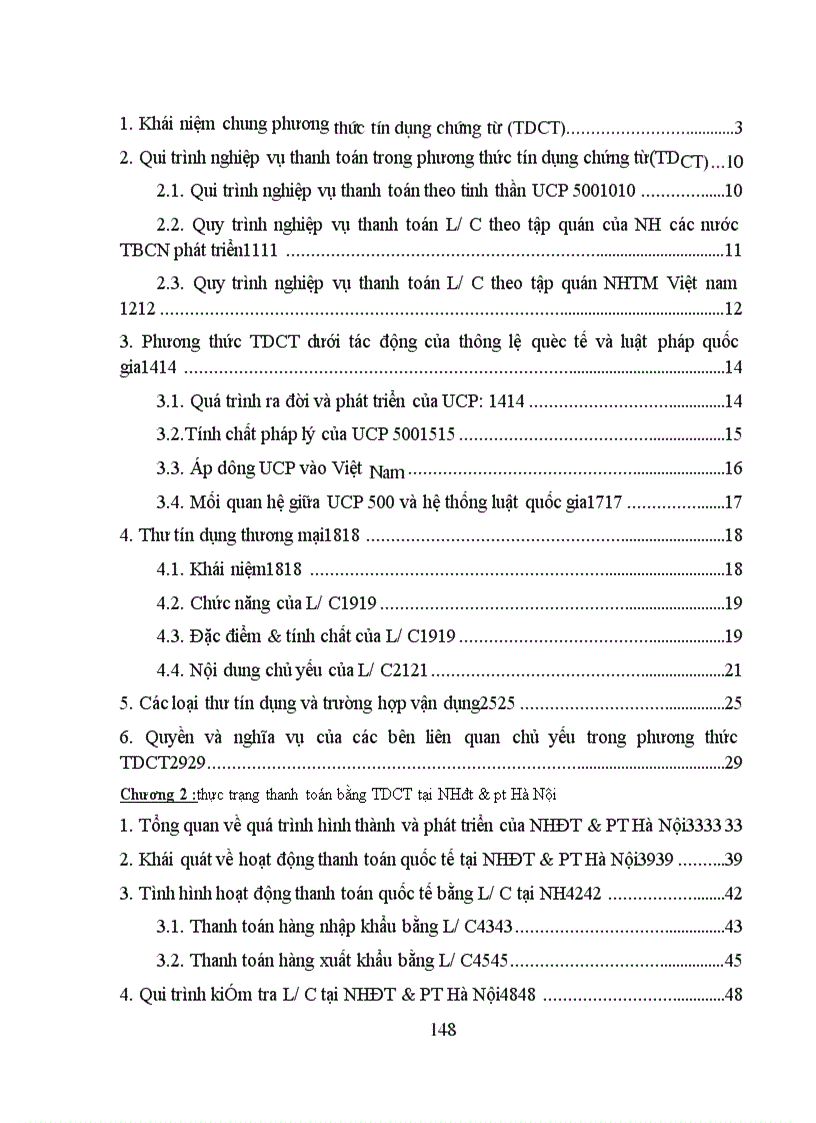 image for page Giải pháp hoàn thiện và phát triển hoạt động thanh toán quốc tế thông qua phương thức tín dụng chứng từ tại NHĐT&PT Hà Nội
