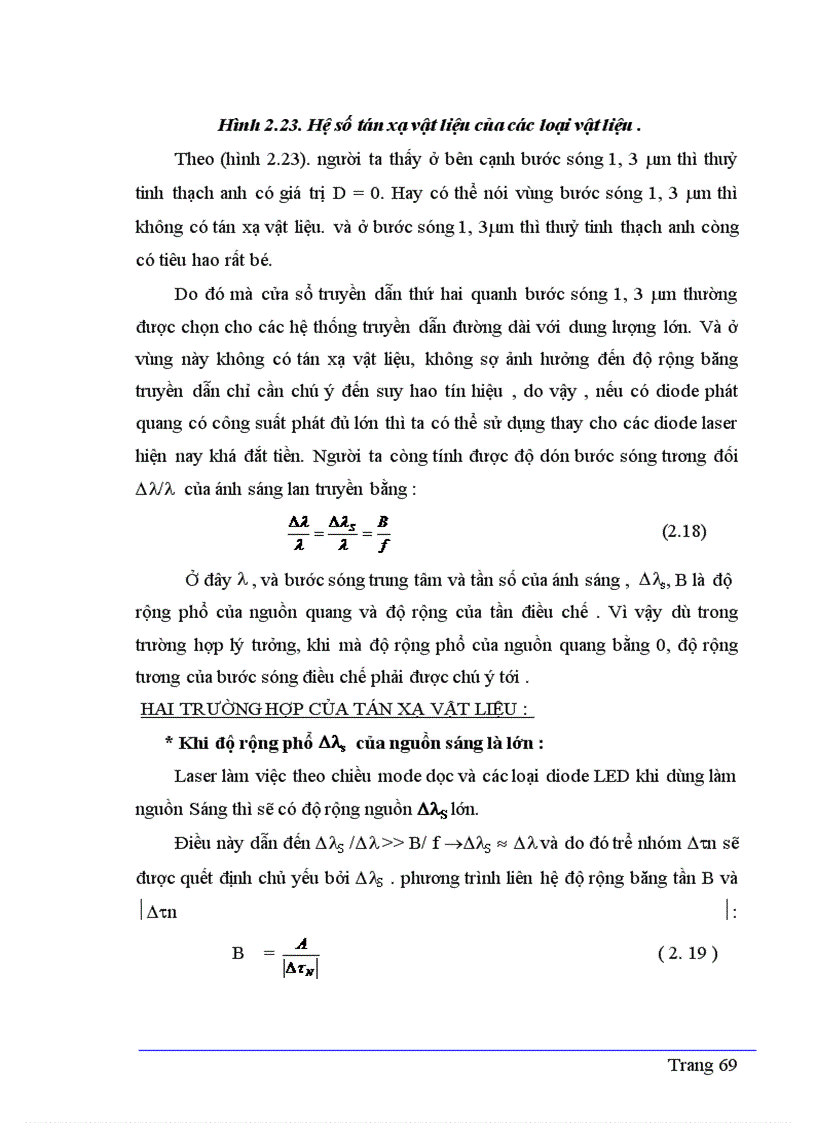 image for page Một số phương pháp đo trên sợi quang