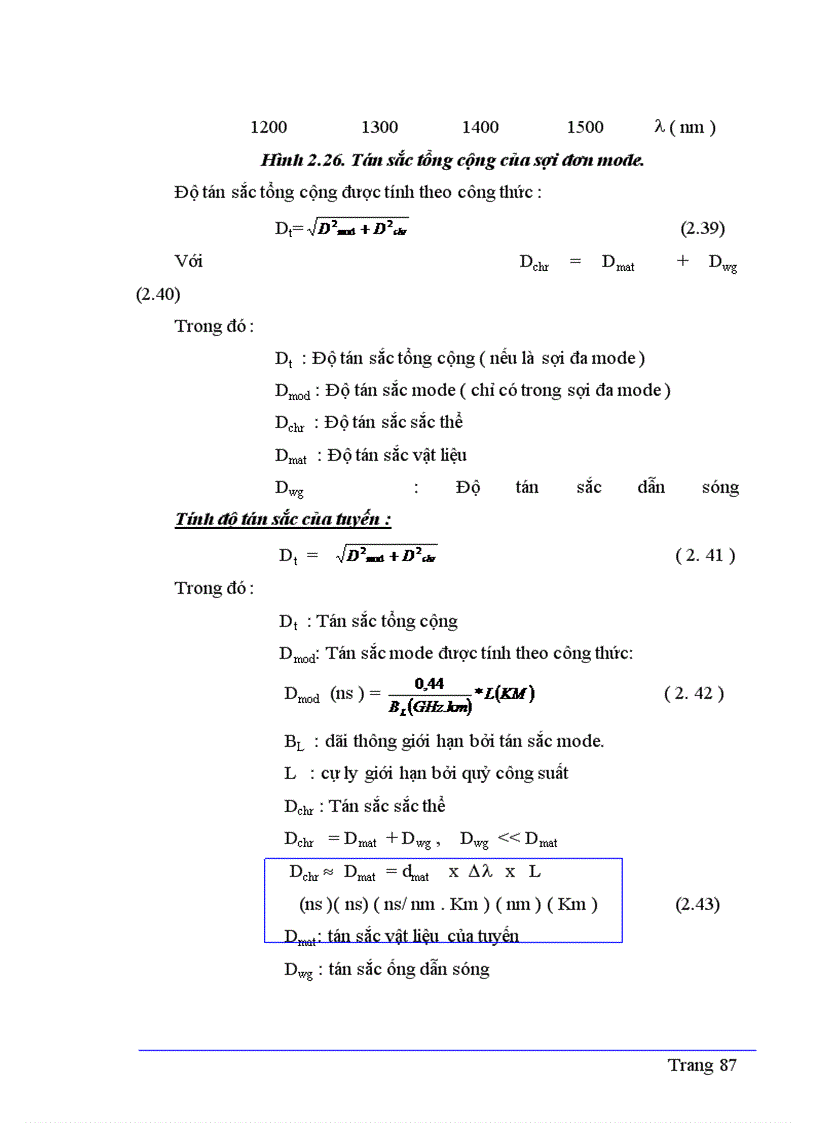 image for page Một số phương pháp đo trên sợi quang
