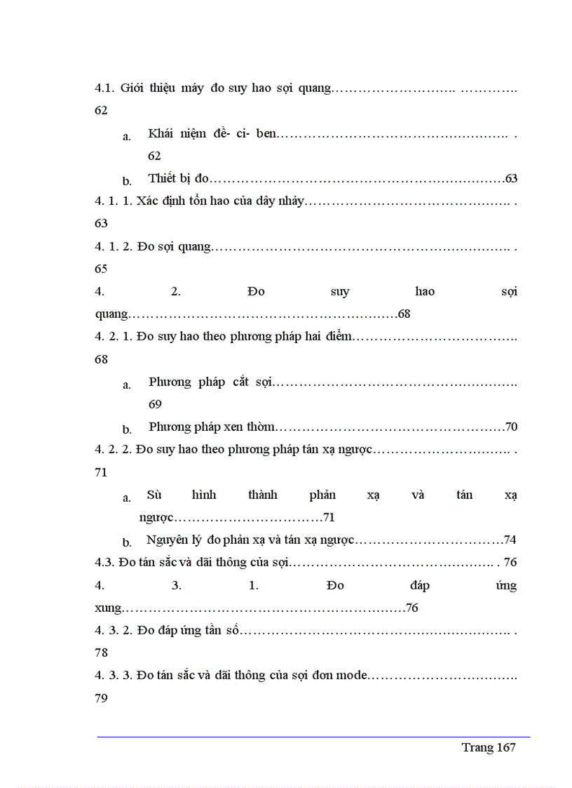 image for page Một số phương pháp đo trên sợi quang