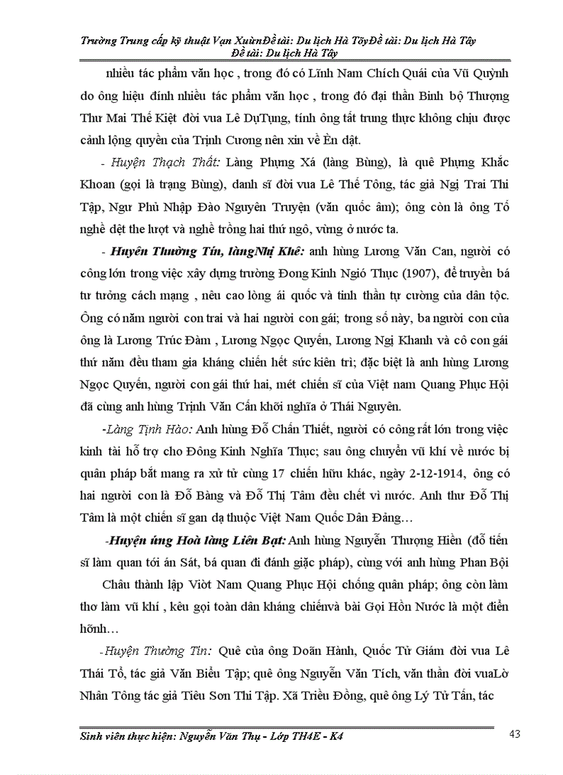 image for page Thiết kế web site “Du lịch hà tây”