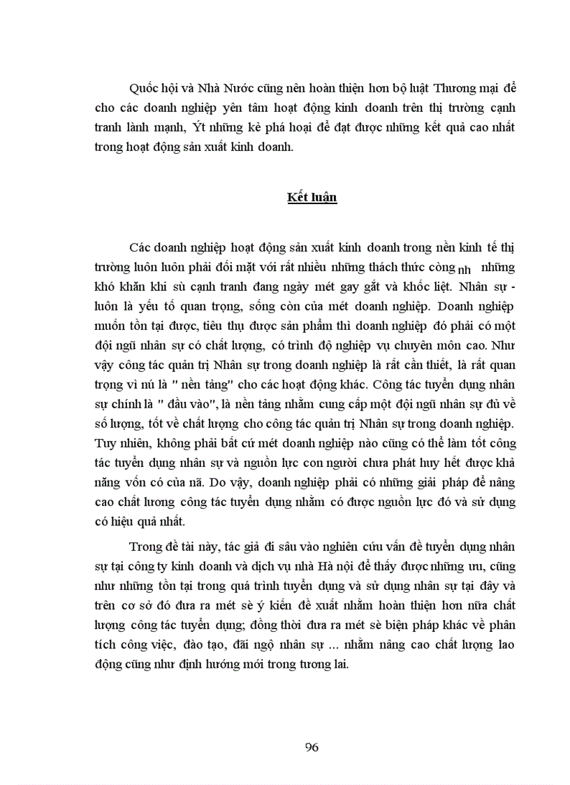 image for page Một số biện pháp nhằm nâng cao chất lượng công tác tuyển dụng nhân sự tại công ty kinh doanh và dịch vụ nhà Hà Nội