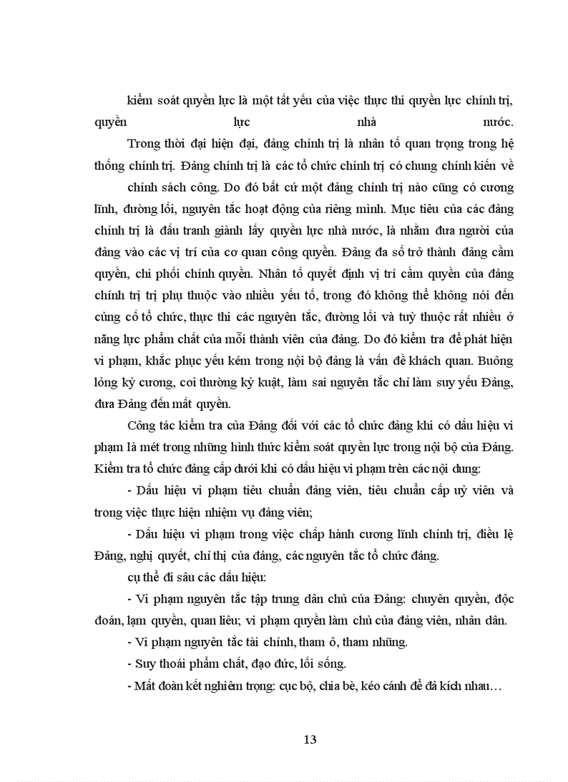 image for page Kiểm tra tổ chức Đảng khi có dấu hiệu vi phạm nhằm củng cố hệ thống chính trị ở các tỉnh Duyên hải Miền Trung và Tây Nguyên hiện nay
