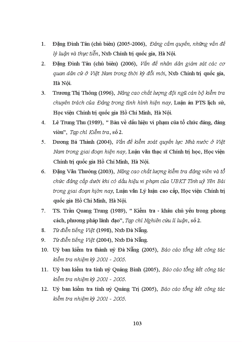 image for page Kiểm tra tổ chức Đảng khi có dấu hiệu vi phạm nhằm củng cố hệ thống chính trị ở các tỉnh Duyên hải Miền Trung và Tây Nguyên hiện nay