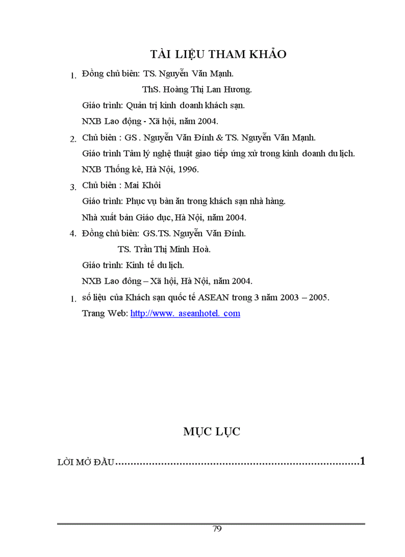 image for page Thực trạng và giải pháp nhằm nâng cao hiệu quả kinh doanh dịch vụ ăn uống tại Khách sạn quốc tế ASEAN