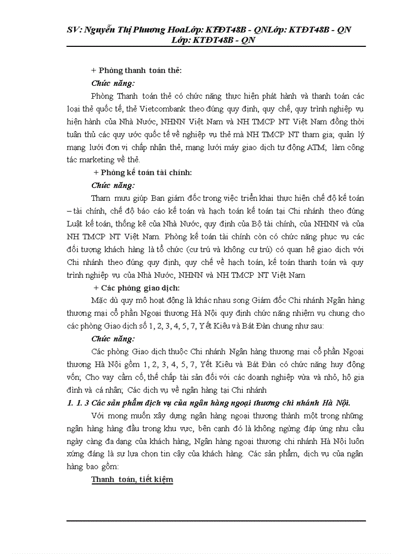 image for page Rủi ro và đánh giá rủi ro trong thẩm định dự án vay vốn tại ngân hàng TMCP ngoại thương Hà Nội