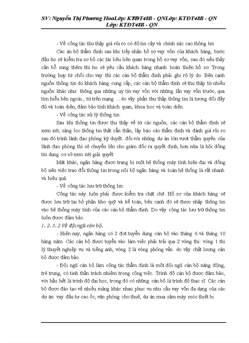 image for page Rủi ro và đánh giá rủi ro trong thẩm định dự án vay vốn tại ngân hàng TMCP ngoại thương Hà Nội