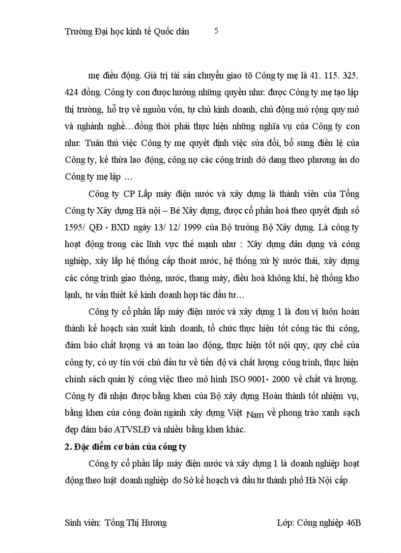 image for page Giải pháp nâng cao khả năng thắng thầu ở Công ty cổ phần lắp máy điện nước và xây dựng 1