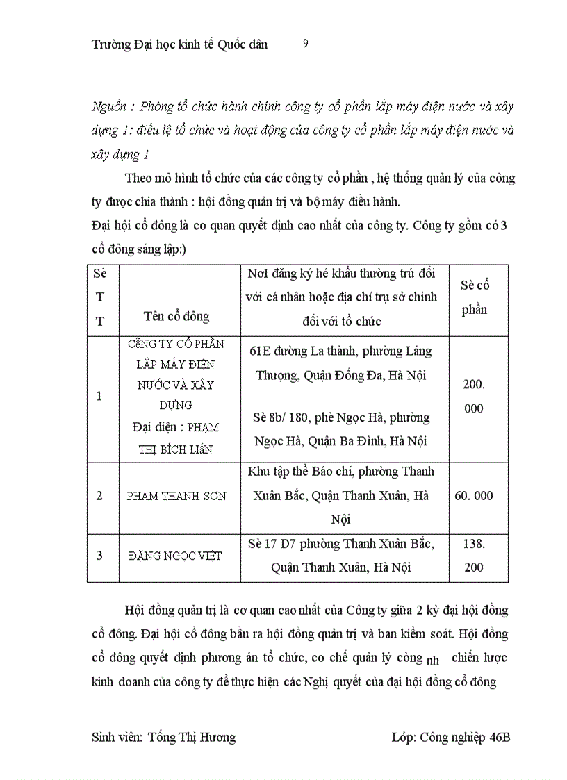 image for page Giải pháp nâng cao khả năng thắng thầu ở Công ty cổ phần lắp máy điện nước và xây dựng 1