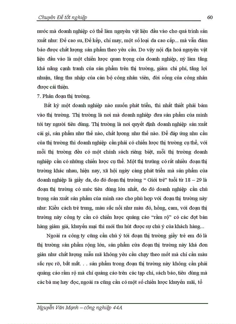 image for page Một số giải pháp phát triển thị trường tại công ty cổ phần giầy Cẩm Bình