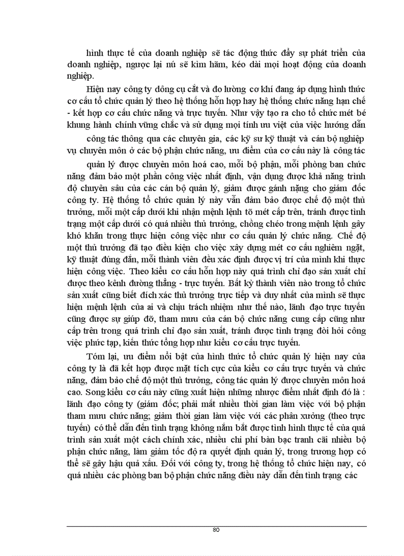image for page Phân tích thực trạng cơ cấu tổ chức bộ máy quản lý ở Công ty Dụng cụ cắt và đo lường cơ khí