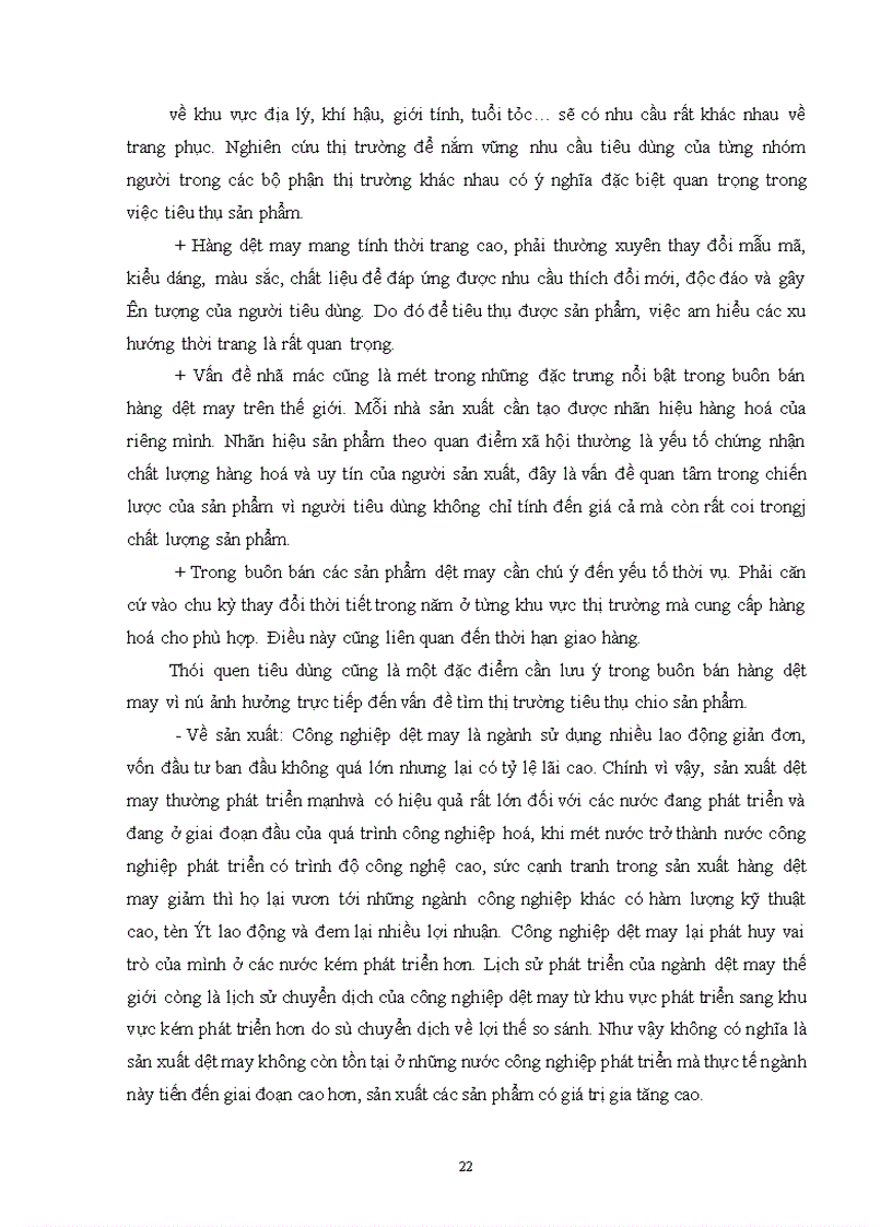 image for page Một số biện pháp nâng cao khả năng cạnh tranh của hàng dệt may Việt Nam trên thị trường thế giới
