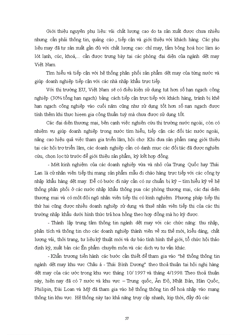 image for page Một số biện pháp nâng cao khả năng cạnh tranh của hàng dệt may Việt Nam trên thị trường thế giới