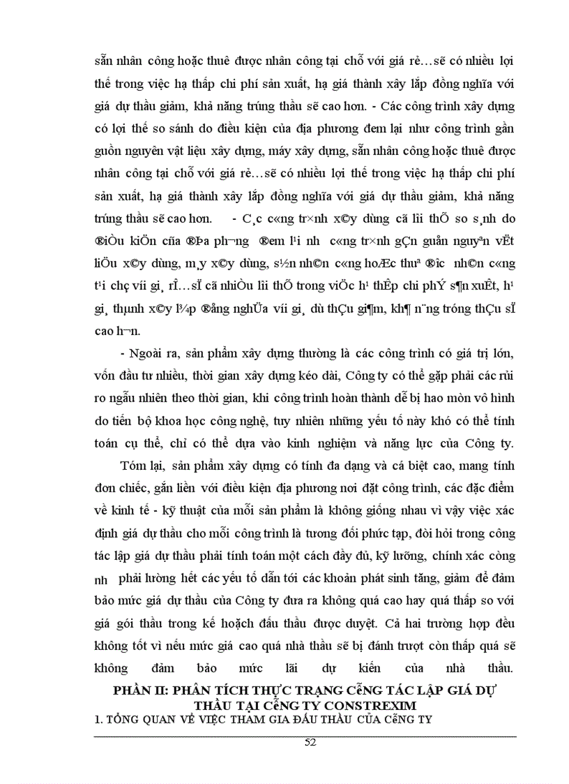 image for page Một số biện pháp nhằm hoàn thiện công tác lập giá dự thầu tại Công ty Đầu tư Xây dựng và Xuất nhập khẩu Việt Nam (Bộ Xây dựng)