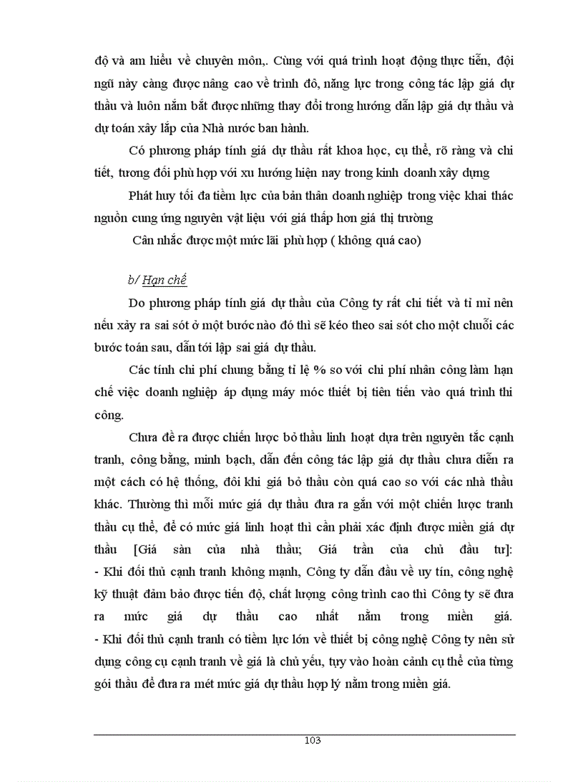 image for page Một số biện pháp nhằm hoàn thiện công tác lập giá dự thầu tại Công ty Đầu tư Xây dựng và Xuất nhập khẩu Việt Nam (Bộ Xây dựng)