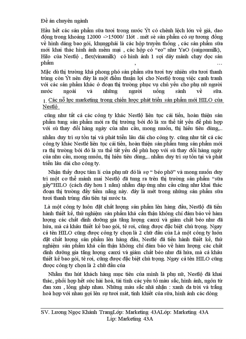 image for page Một số giải pháp nhằm duy trì và đẩy mạnh tiêu thụ sản phẩm HILO Nestl