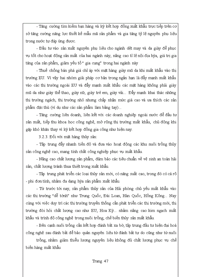 image for page Phát triển các mặt hàng xuất khẩu của thành phố Hải Phòng giai đoạn 2006 – 2010