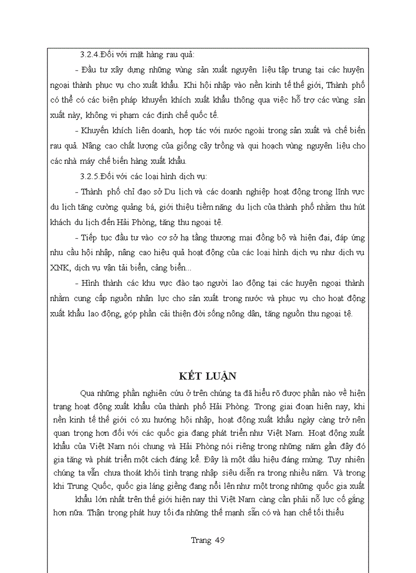 image for page Phát triển các mặt hàng xuất khẩu của thành phố Hải Phòng giai đoạn 2006 – 2010