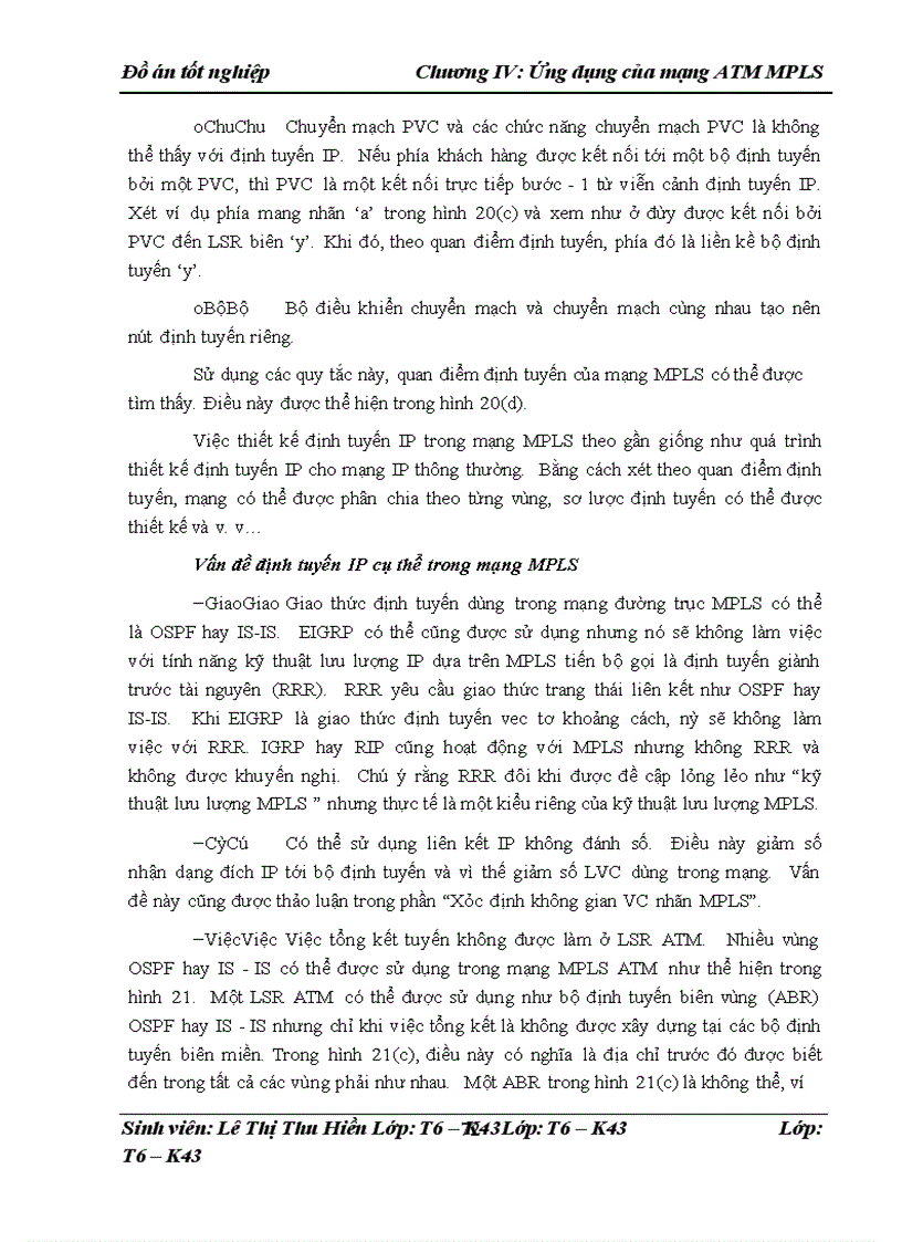 image for page Ứng dụng của mạng ATM MPLS