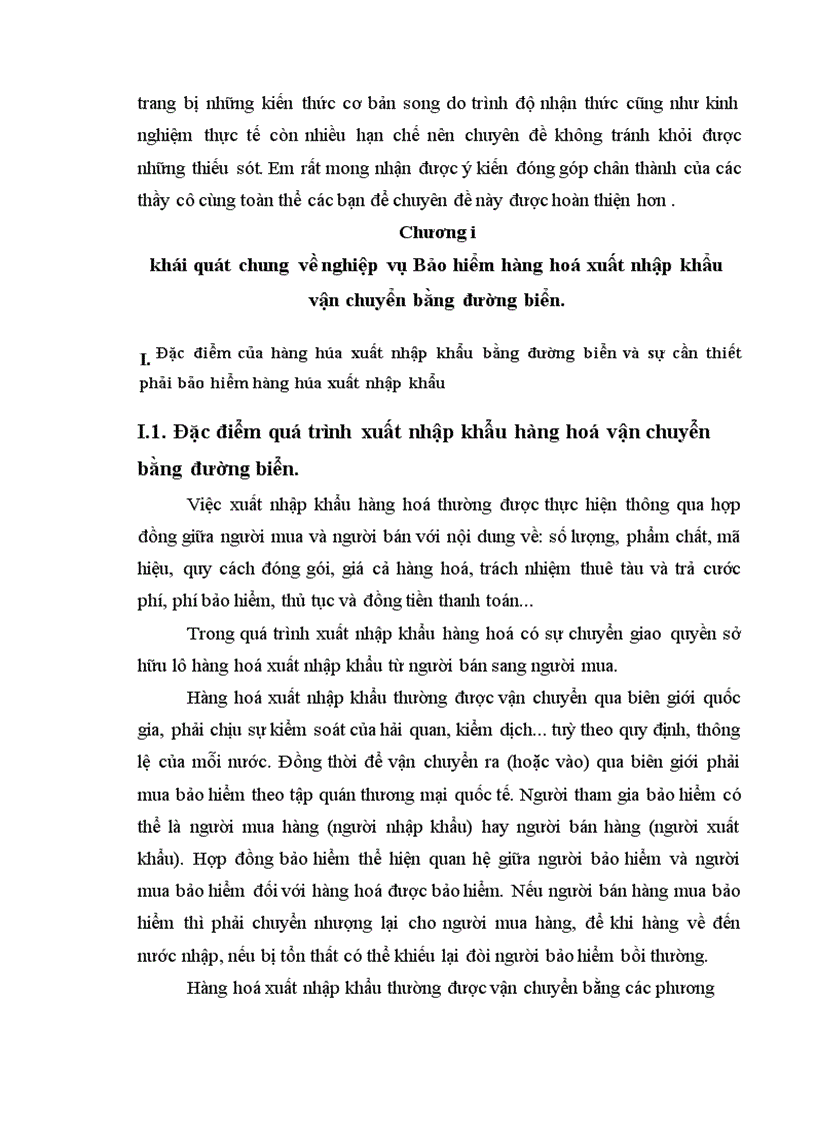 image for page Bảo hiểm hàng hoá xuất nhập khẩu vận chuyển bằng đường biển của công ty cổ phần bảo hiểm PIJICO thực trạng và giải pháp