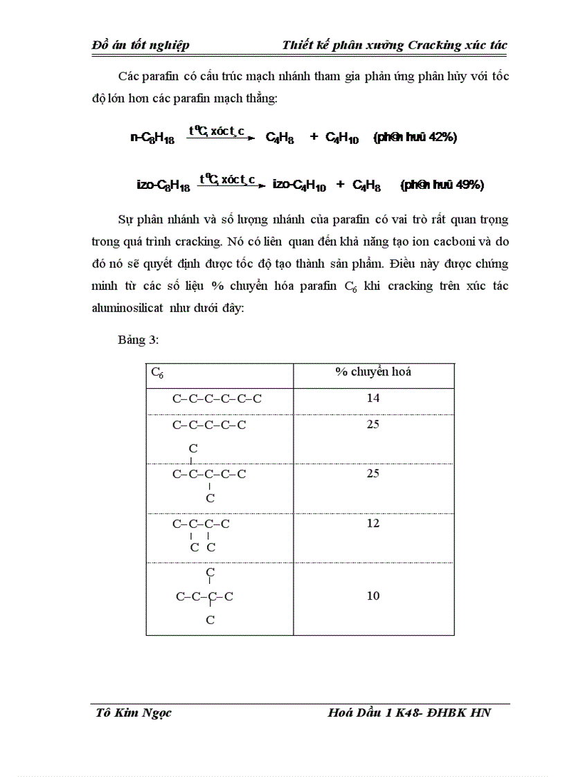 image for page Thiết kế phân xưởng Cracking xúc tác
