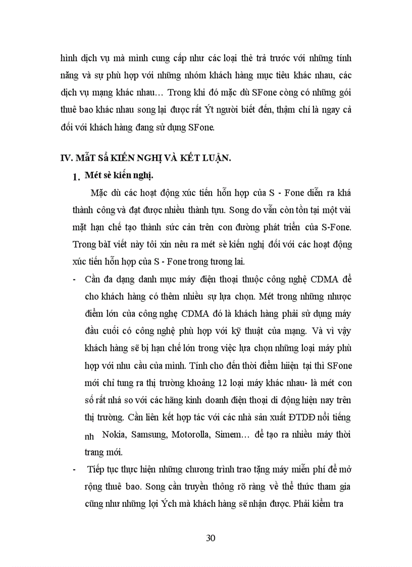 image for page Đánh giá hoạt động xúc tiến hỗn hợp của s-fone trong năm 2005 tại hà nội.