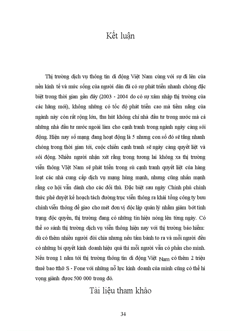 image for page Đánh giá hoạt động xúc tiến hỗn hợp của s-fone trong năm 2005 tại hà nội.