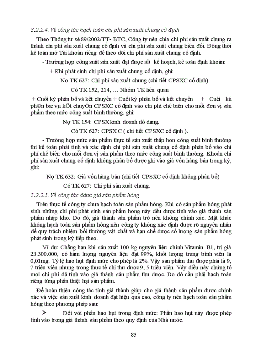 image for page Hoàn thiện công tác hạch toán chi phí sản xuất và tính giá thành tại Công ty Cổ phần Dược liệu Mediplantex