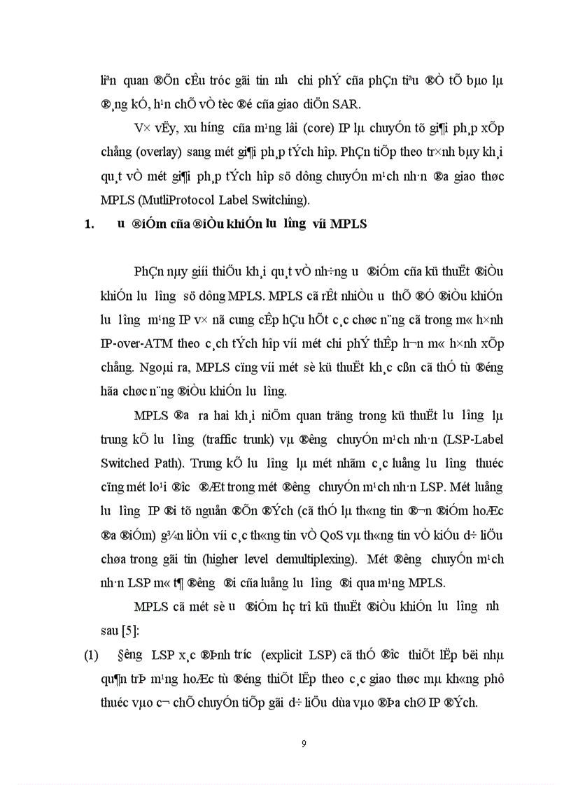 image for page Những khó khăn và hạn chế của kỹ thuật điều khiển lưu lượng trong mạng Internet