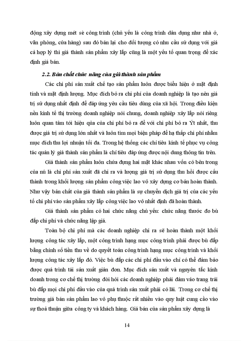 image for page Hoàn thiện công tác kế toán chi phí sản xuất và tính giá thành sản phẩm xây lắp ở Công ty xây dựng công trình 136