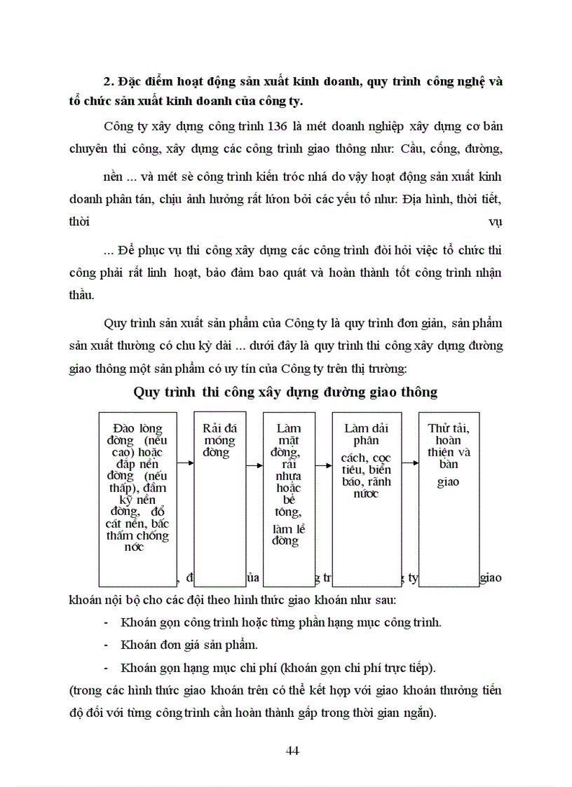 image for page Hoàn thiện công tác kế toán chi phí sản xuất và tính giá thành sản phẩm xây lắp ở Công ty xây dựng công trình 136