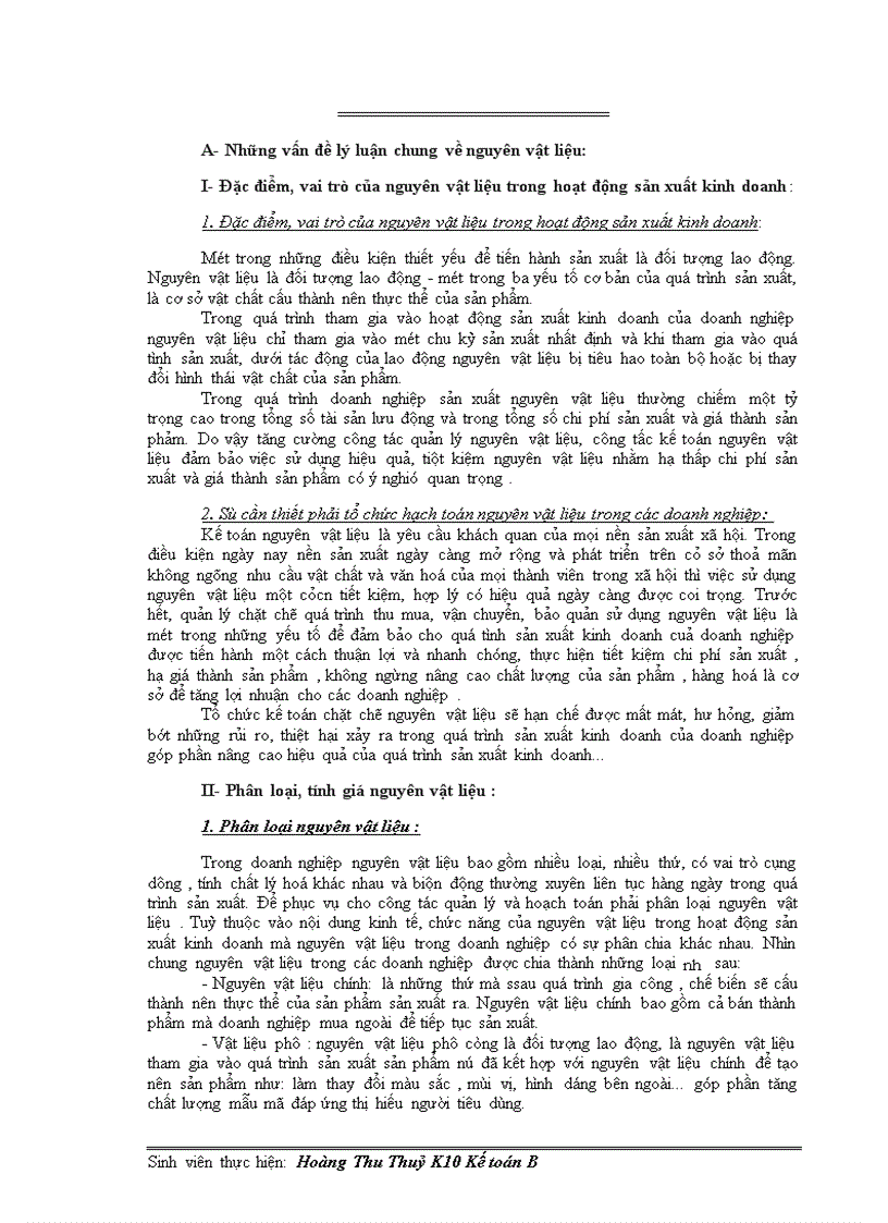 image for page Một số vấn đề về công tác kế toán nguyên vật liệu với việc tăng cường quản lý nguyên vật liệu ở doanh nghiệp