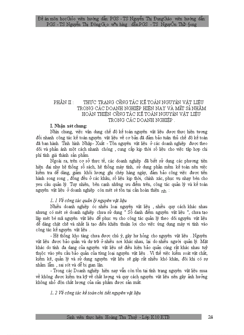 image for page Một số vấn đề về công tác kế toán nguyên vật liệu với việc tăng cường quản lý nguyên vật liệu ở doanh nghiệp