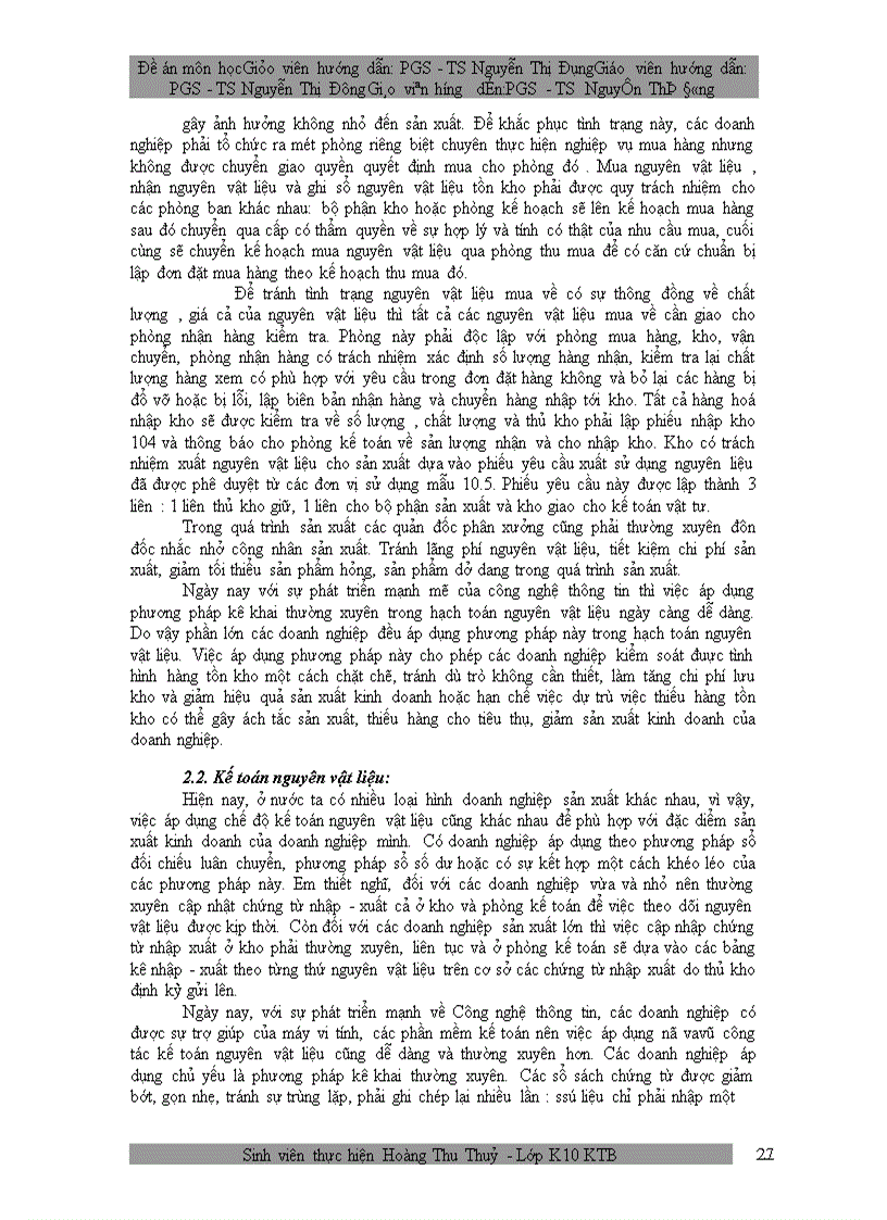 image for page Một số vấn đề về công tác kế toán nguyên vật liệu với việc tăng cường quản lý nguyên vật liệu ở doanh nghiệp