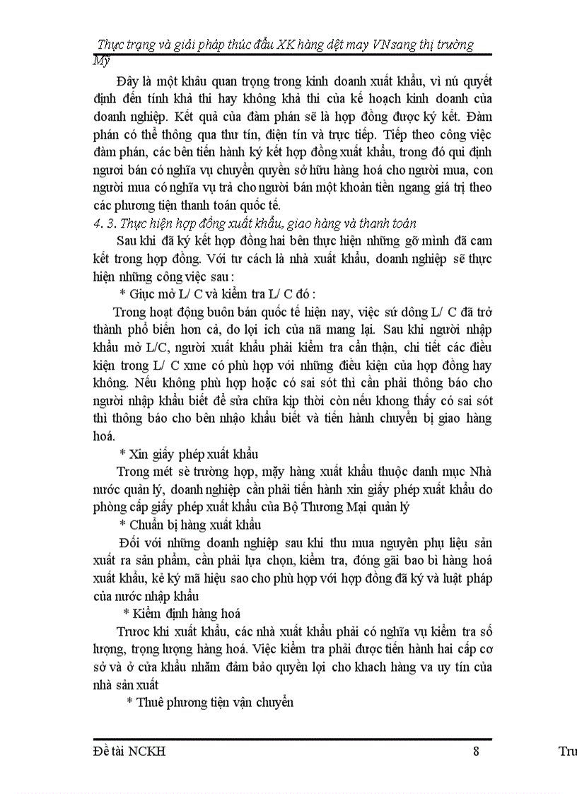 image for page Thực trạng và giải pháp thúc đẩy xuất khẩu hàng dệt may Việt Nam vào thị trường Mỹ